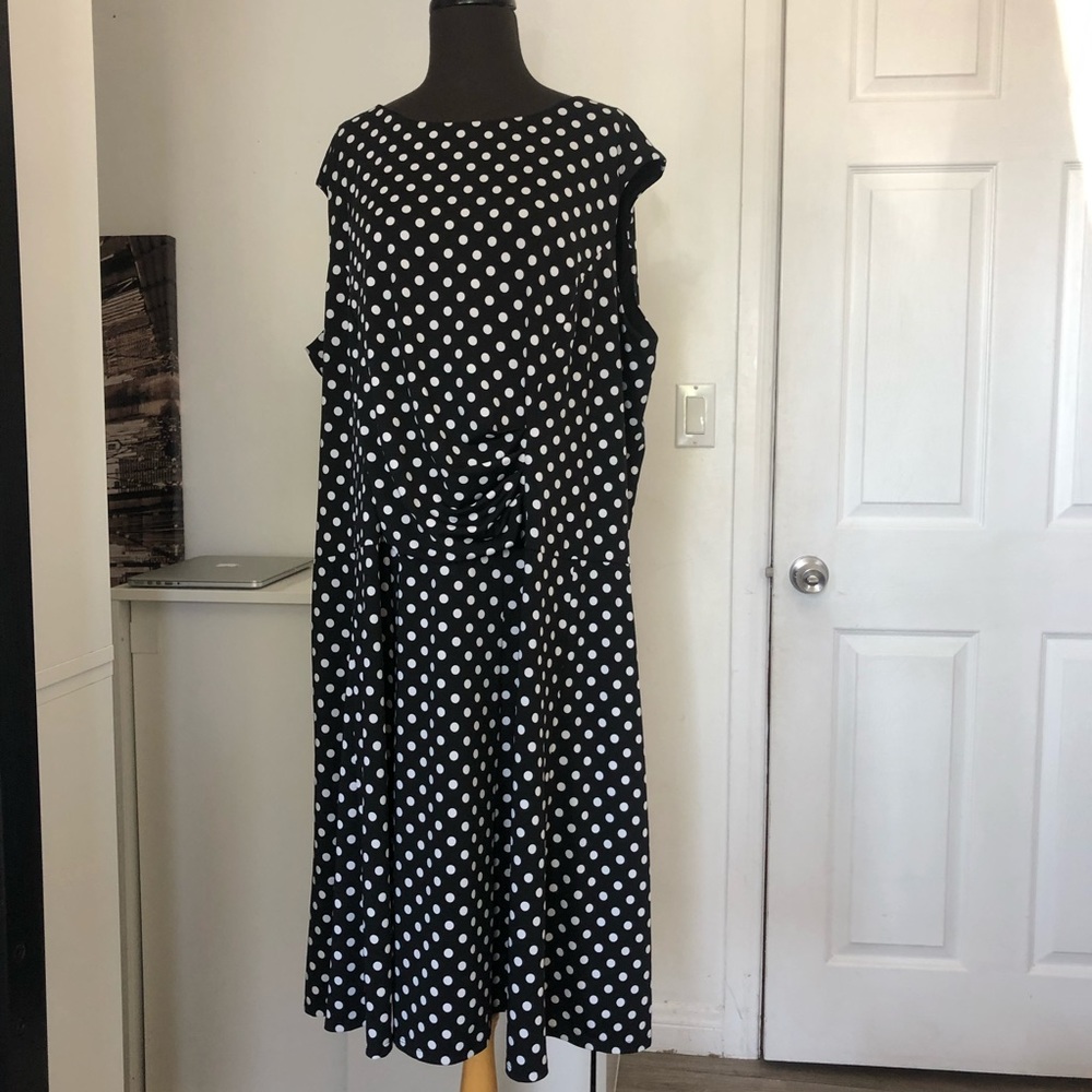 Perception polka dot dress
